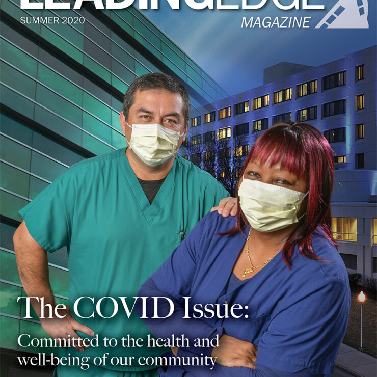 Cover of Leading Edge magazine