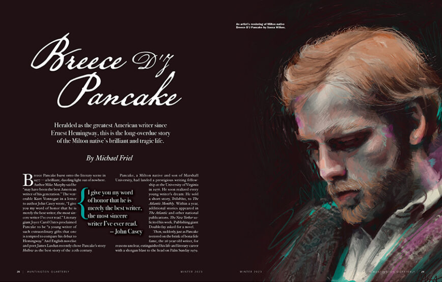 Breece Pancake article layout