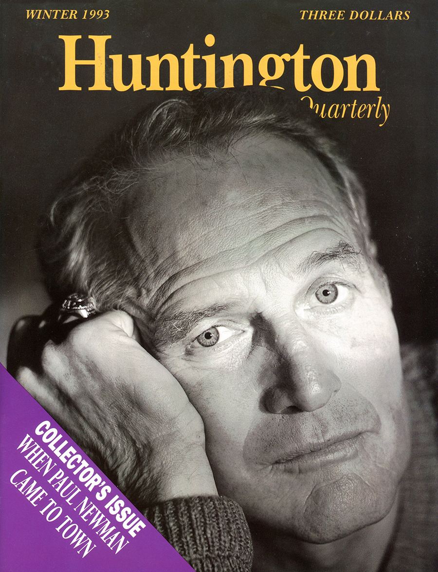 Cover of Huntington Quarterly