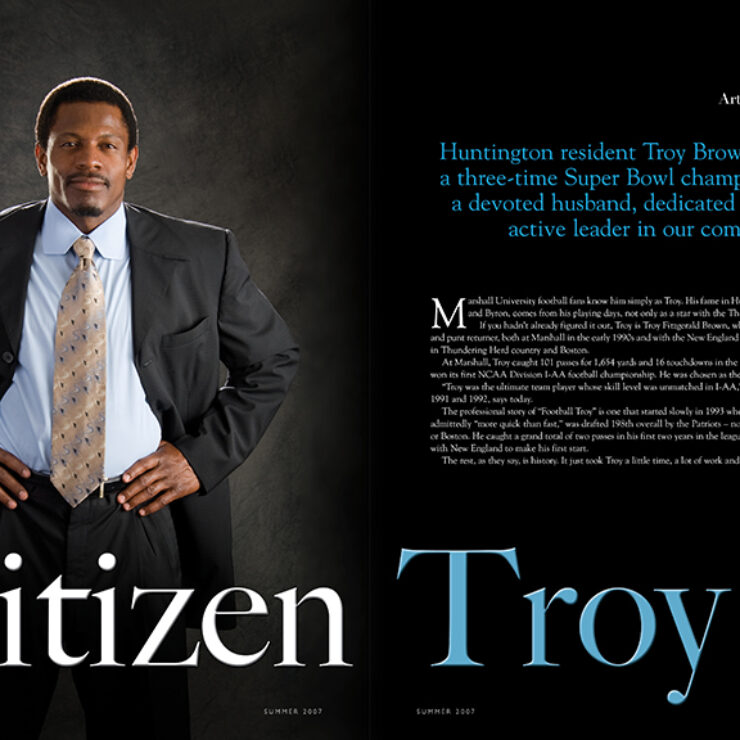 Citizen Troy article layout