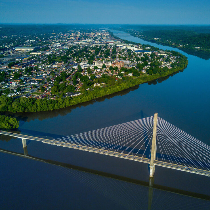 Huntington West Virginia Skyline