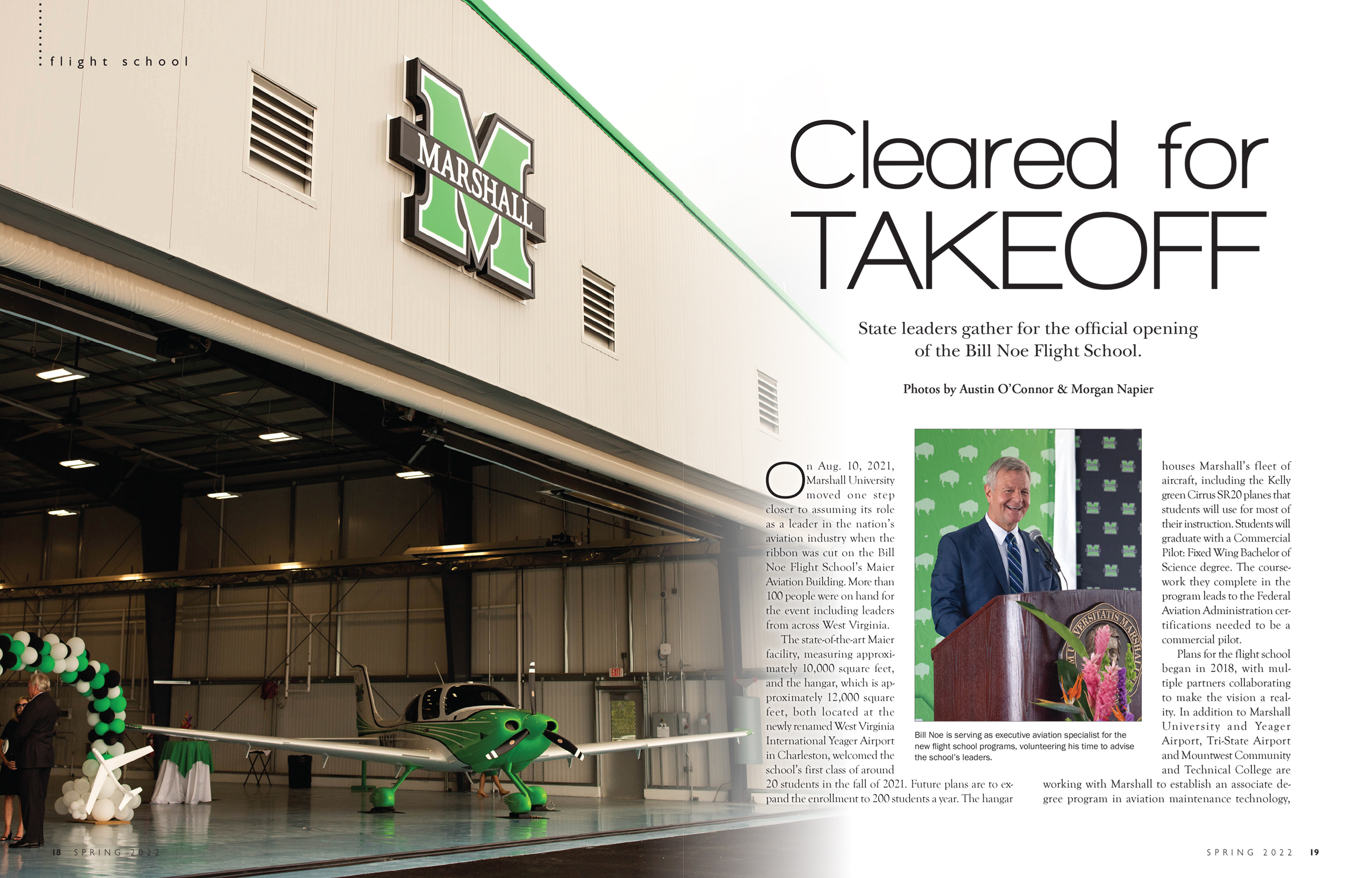 Cleared for Takeoff article layout