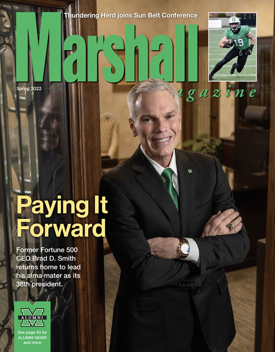 Cover of Marshall Magazine