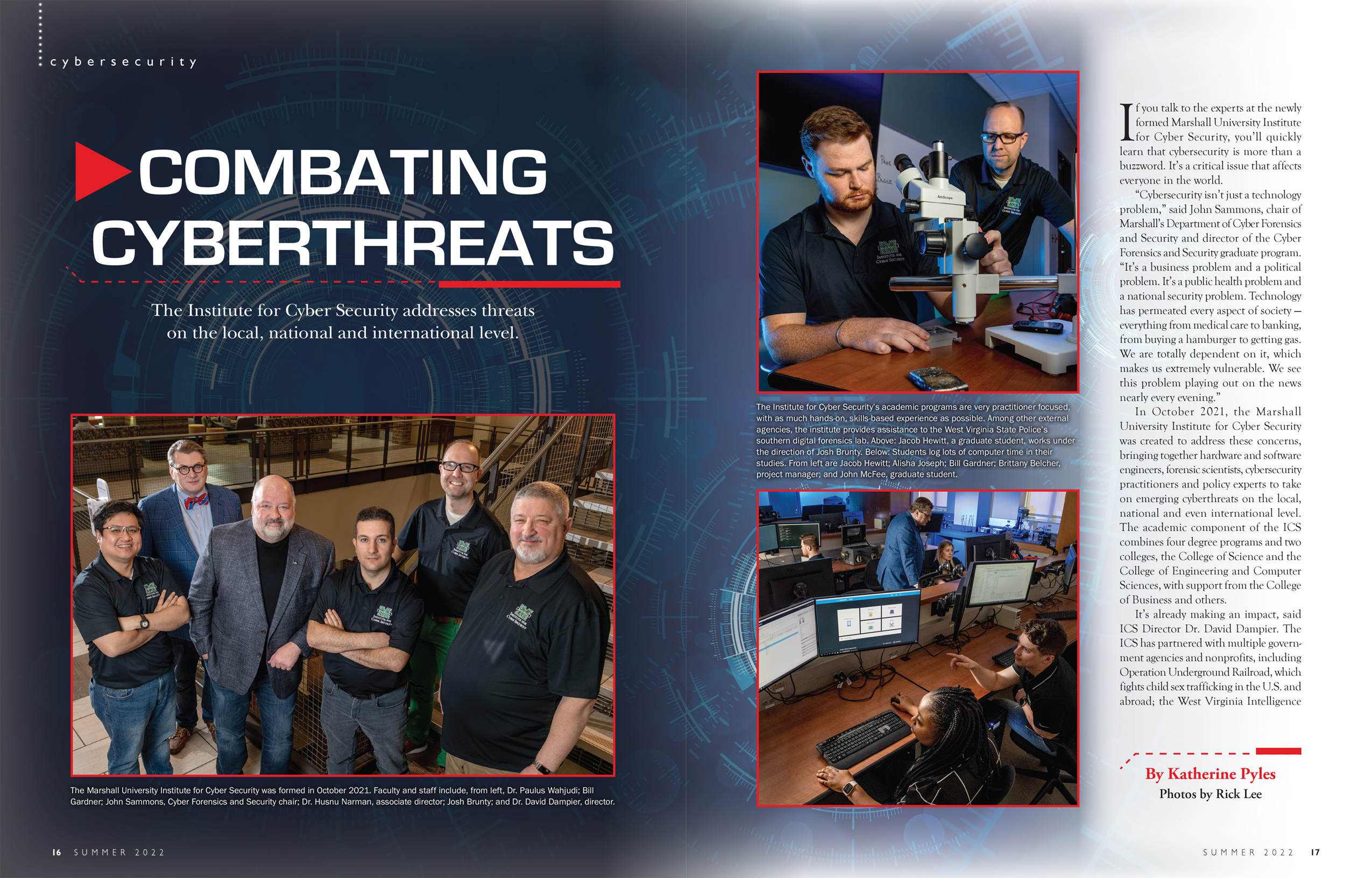 Cyber Threats article layout