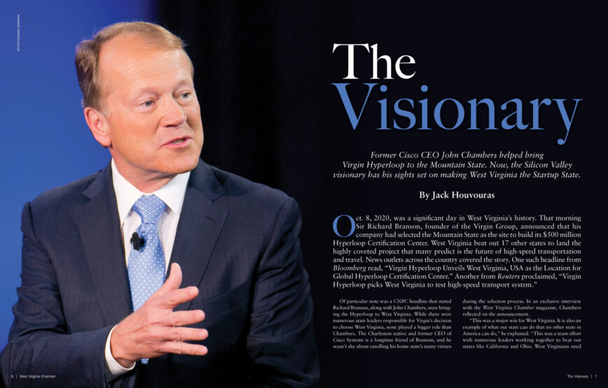 The Visionary article layout