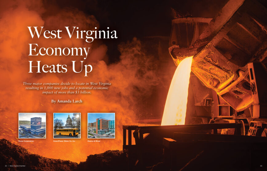 Economy Heats Up article layout