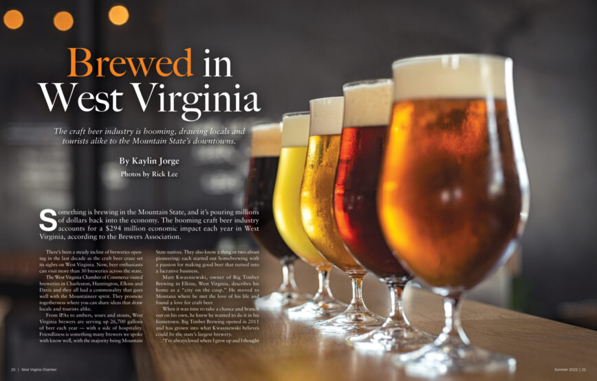 Brewery article layout