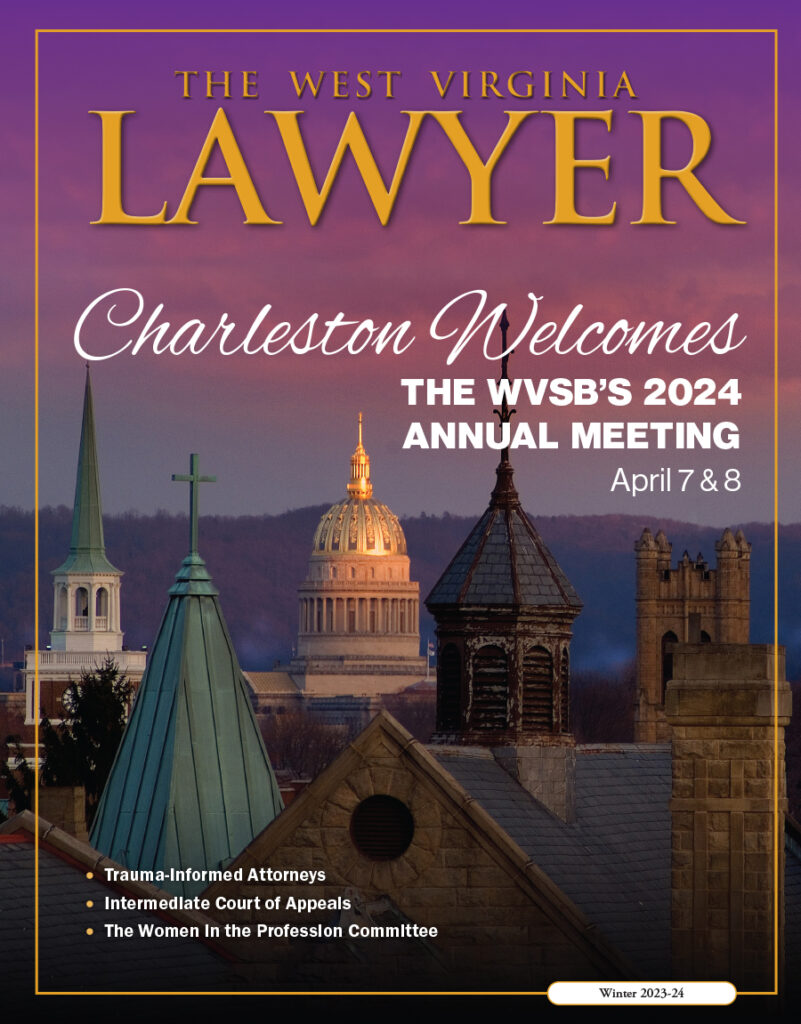 Cover of The West Virginia Lawyer